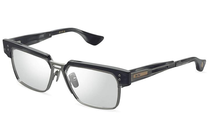 Dita Women's Hakatron Glasses Sliver Black FIL298743 USA